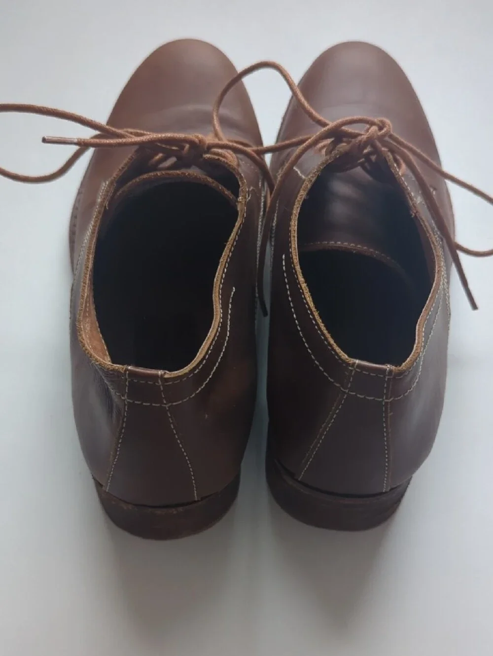 Adelante Shoe Co. Saguache Tobacco Leather Chukka Boots 10.5 Size